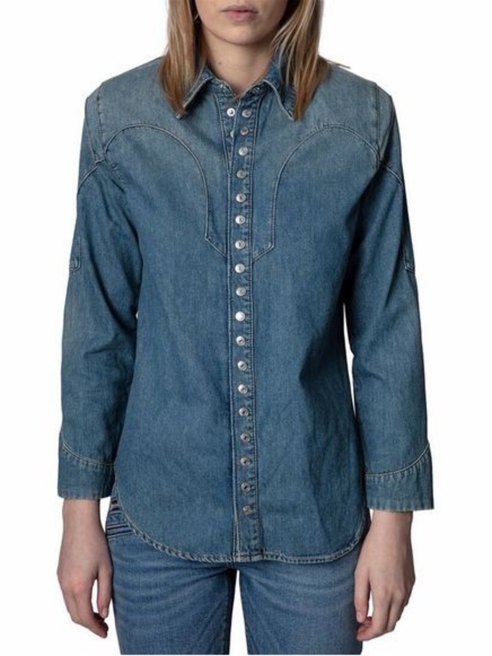 Zadig & Voltaire Thelmus Denim Shirt